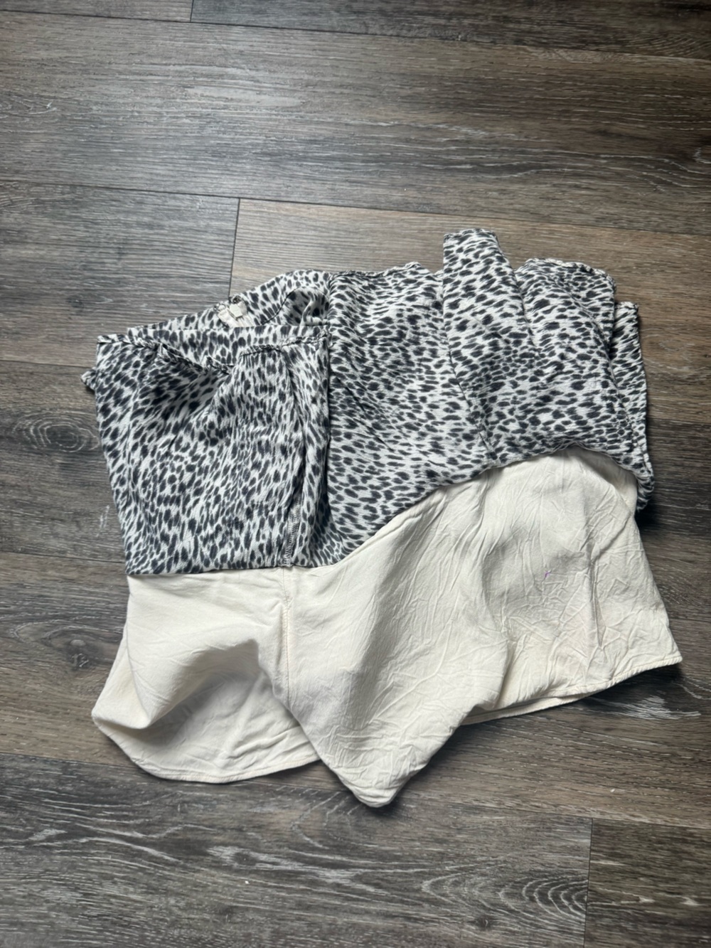 All Saints Frida Leopard Skirt In Sand Brown Size 6 - Picture 4 of 4